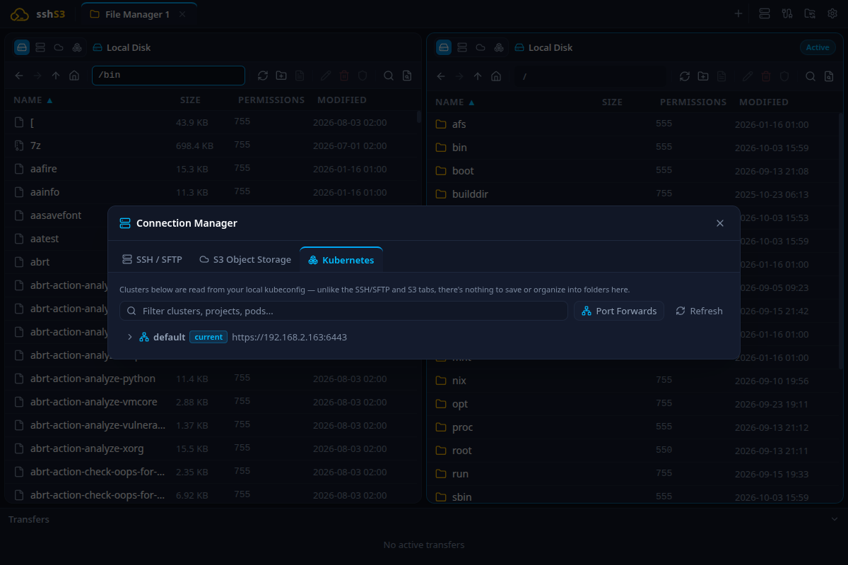 Kubernetes Cluster Explorer