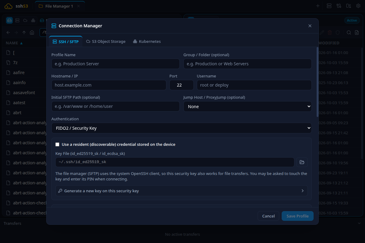 Access Check and Key Deployment