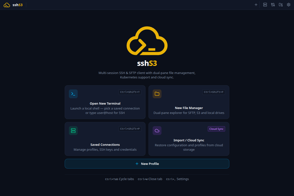 Landing Screen